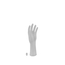 Male hand, PVC, light grey