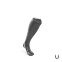 Teenagerleg, selfstanding, plastic, grey, magnetic