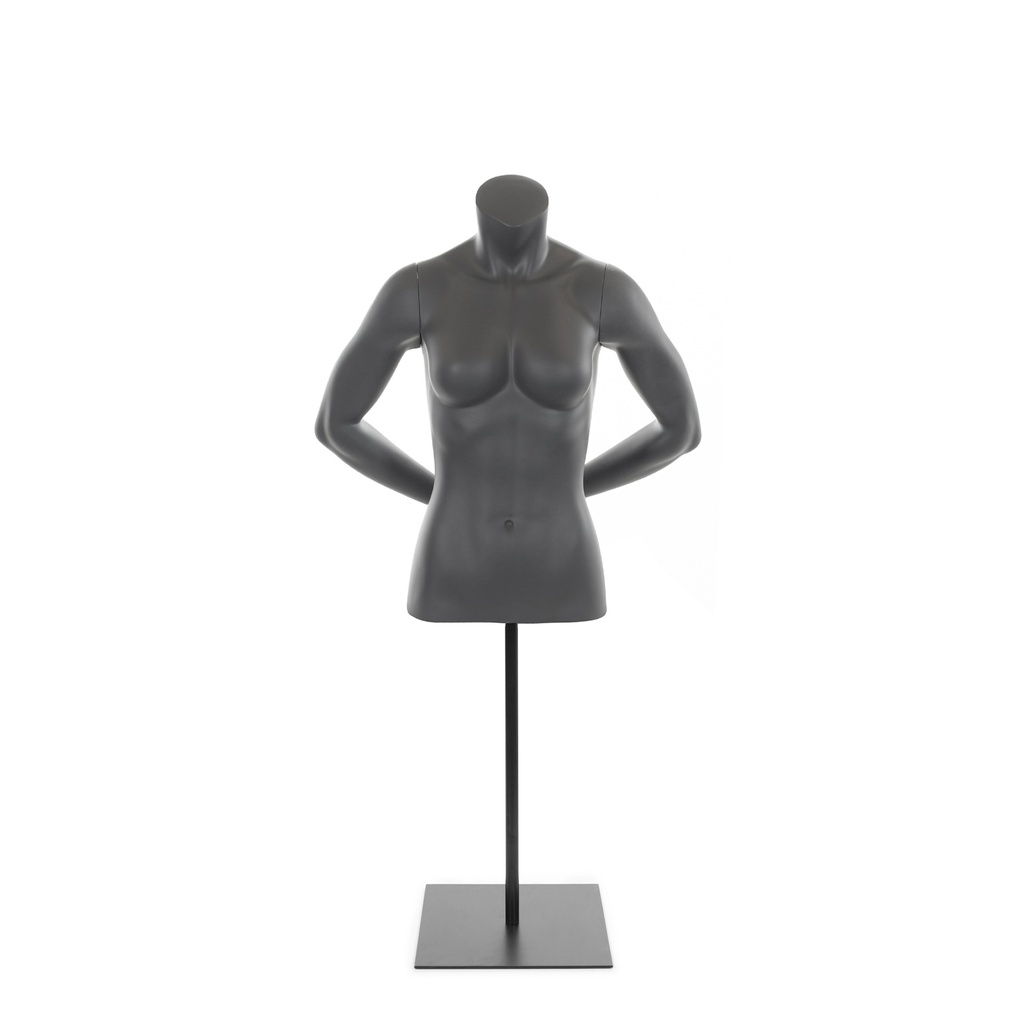 BINK - Female bust with arms, headless, grey