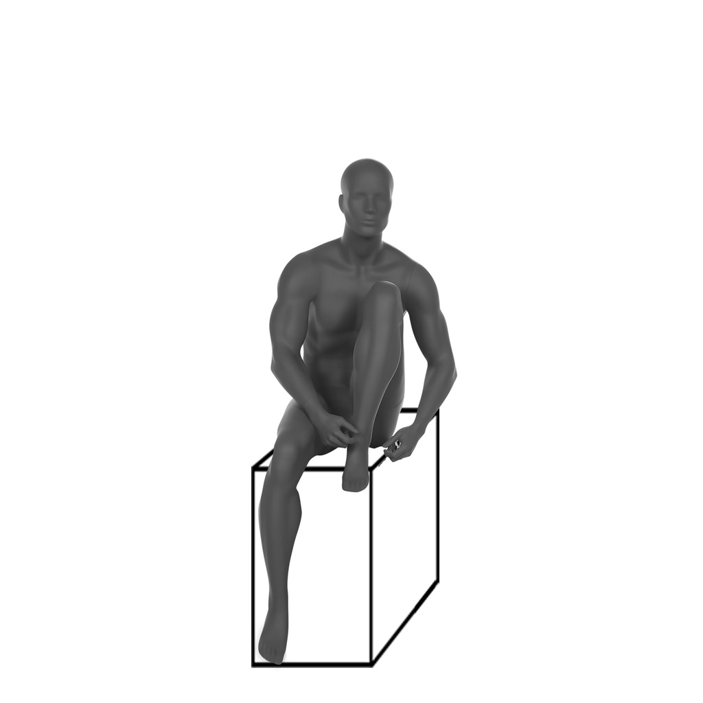 BINK - Male window mannequin abstract head, Top  Sports