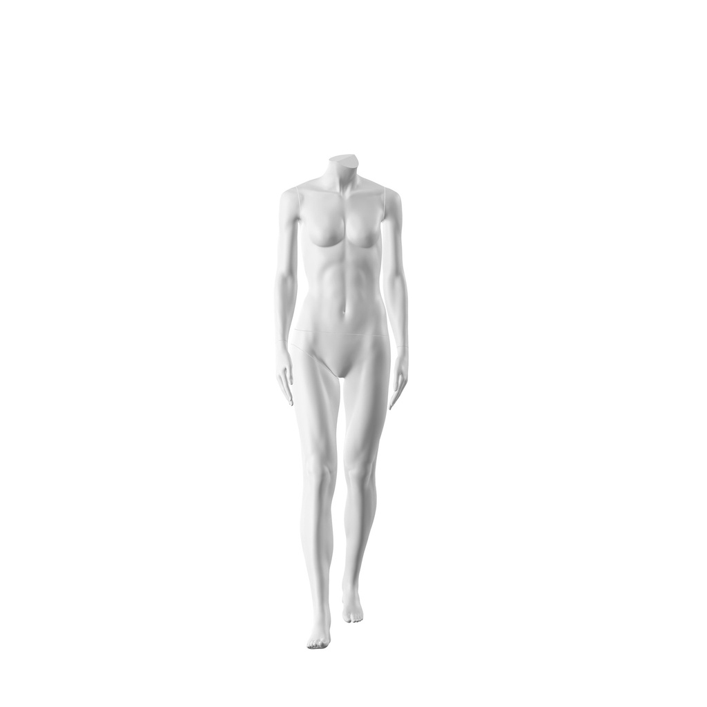 BINK - For Rent realistic mannequin, female, urban style, matt white, headless