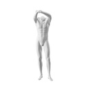 For Rent male mannequin, Urban, white mat