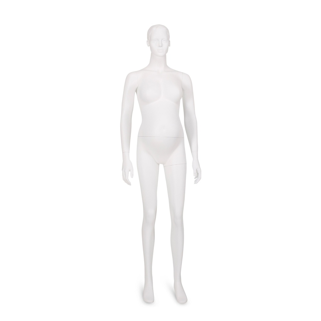 BINK - female pregnant mannequin, FRP , white