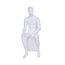 Para alquiler, Maniquí masculino de escaparate, blanco