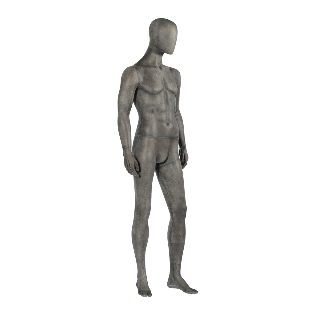 BINK - Male mannequin, semi transparent fiberglass