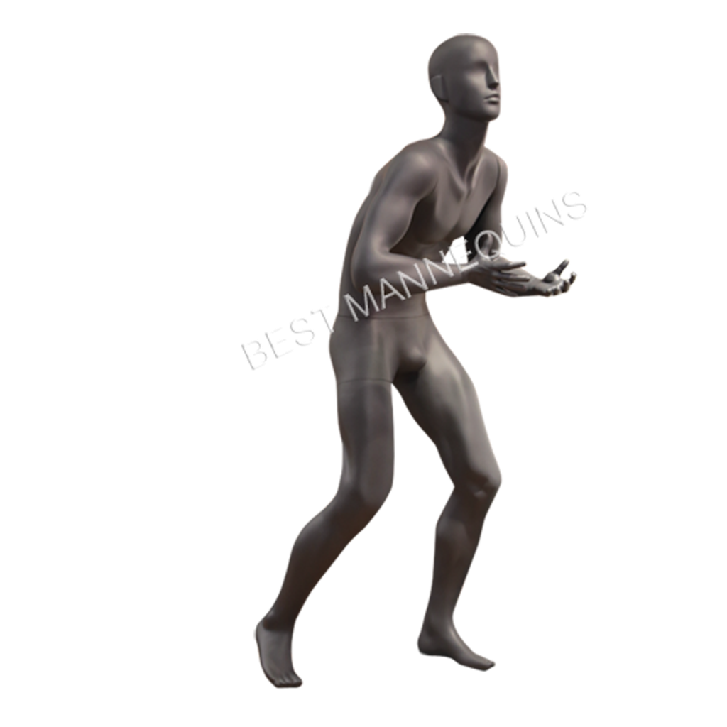 Male window mannequin abstract head, Sports Union