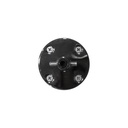 T-fitting for legs, chromed steel