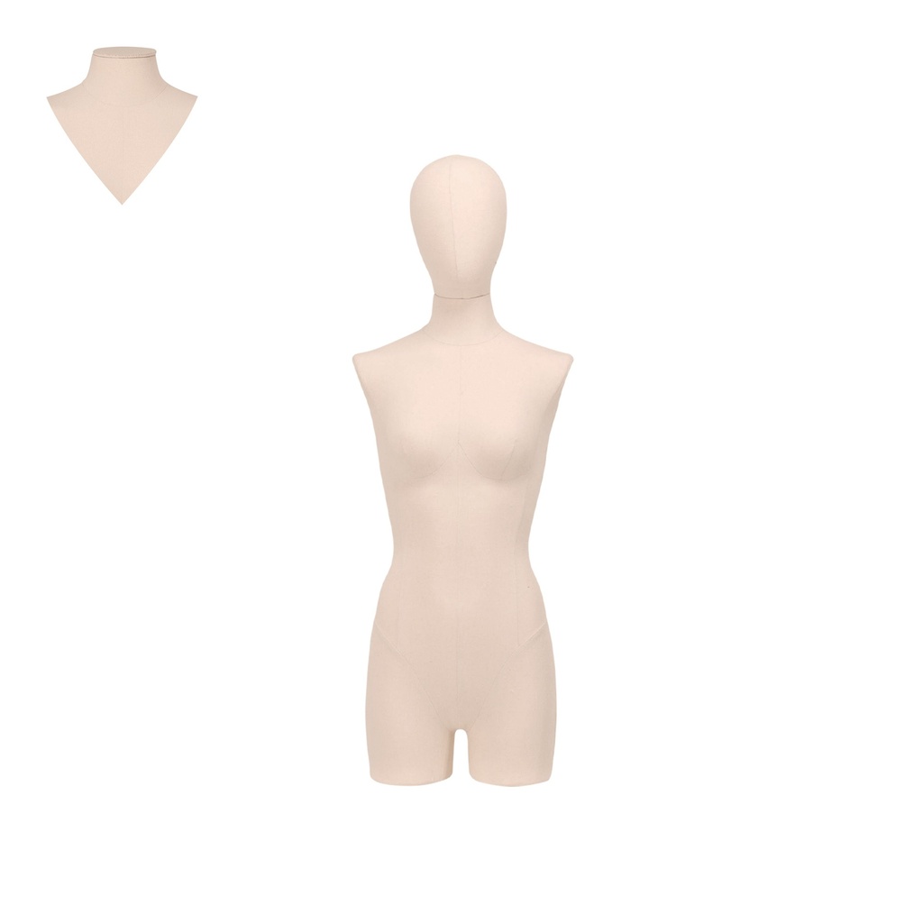 BINK - Adjustable dress form with legs, female, covered with fabric of your choice, different sizes