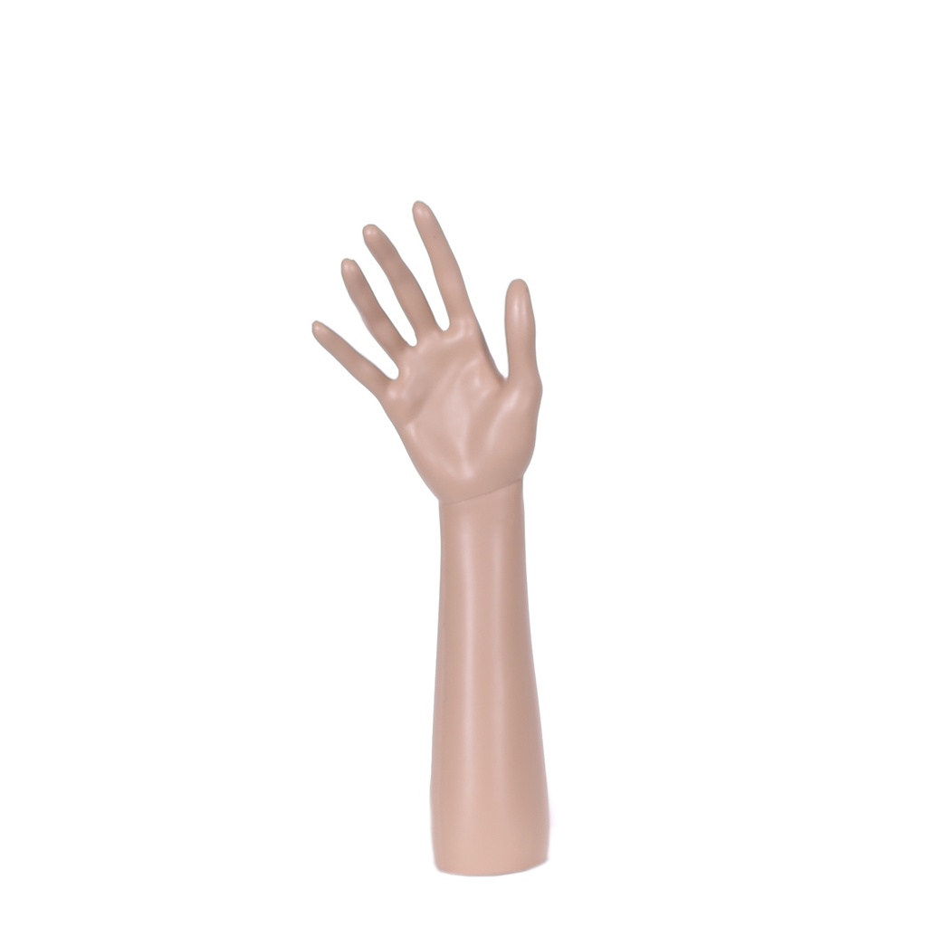 Right hand display, polyethylene, skin color