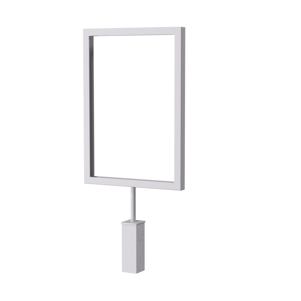 BINK - Info display, A5, for smart clothing rack, white