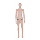 Female mannequin realistic head, fully adjustable