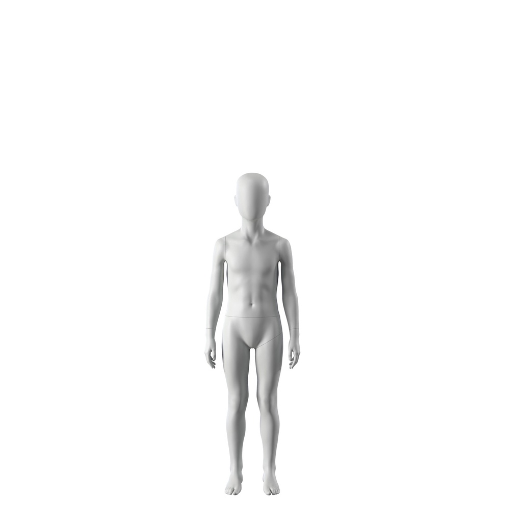 BINK - Sport mannequin, child, grey, 8 year, standing pose 601