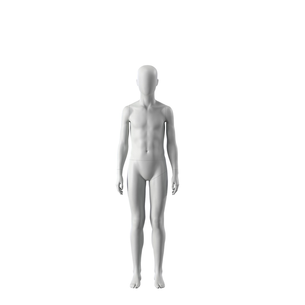 BINK - Sport mannequin, child, grey, 12 year, standing pose 604