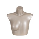 Female torso 1 breast C-cup,  bronze metallic skin