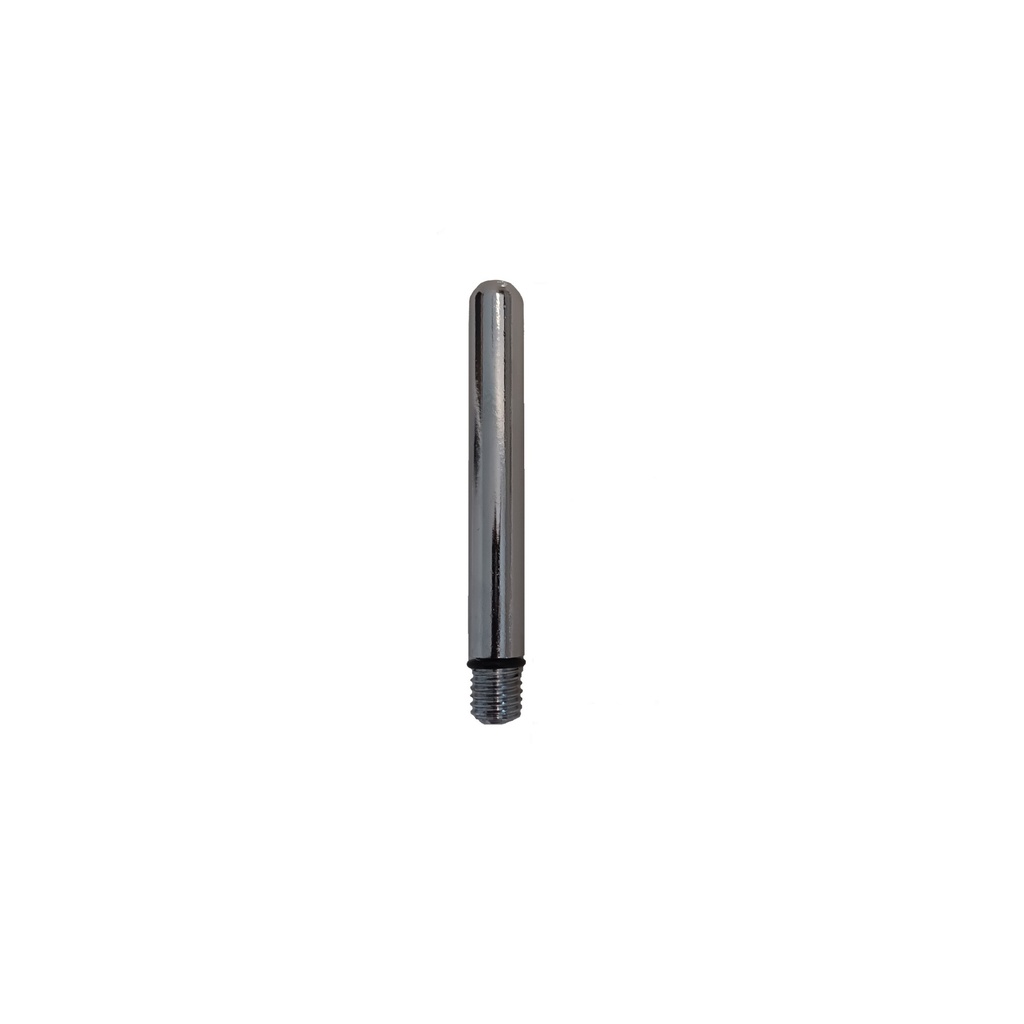 BINK - Footpin 10 cm length, M12, steel, silver chrome