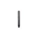 Footpin 10 cm length, M12, steel, silver chrome