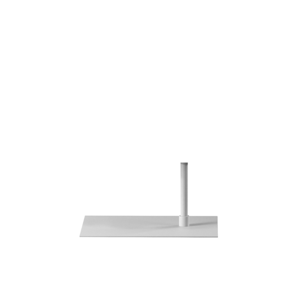 BINK - Bust stand, upright in center, white