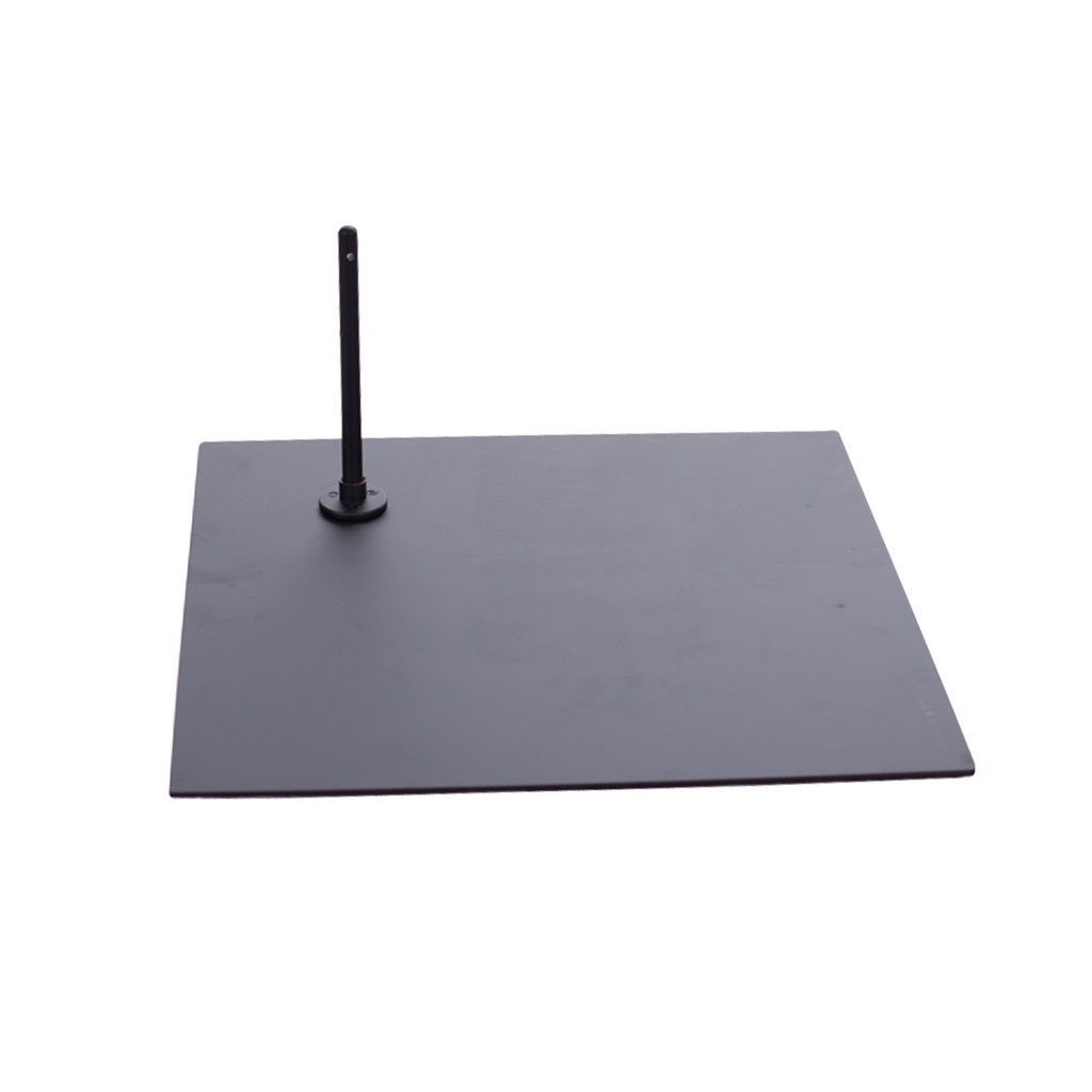 BINK - Base, square, 40x40 cm, steel, powdercoated black 