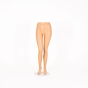 Plus size female legs display, plastic PS, latin african skin colour