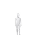 Cheap mannequin, child, 5 year, detachable head, white mat colour, standing pose 21BN