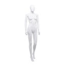 Cheap mannequin, female, detachable head, white mat colour, standing pose 10BN