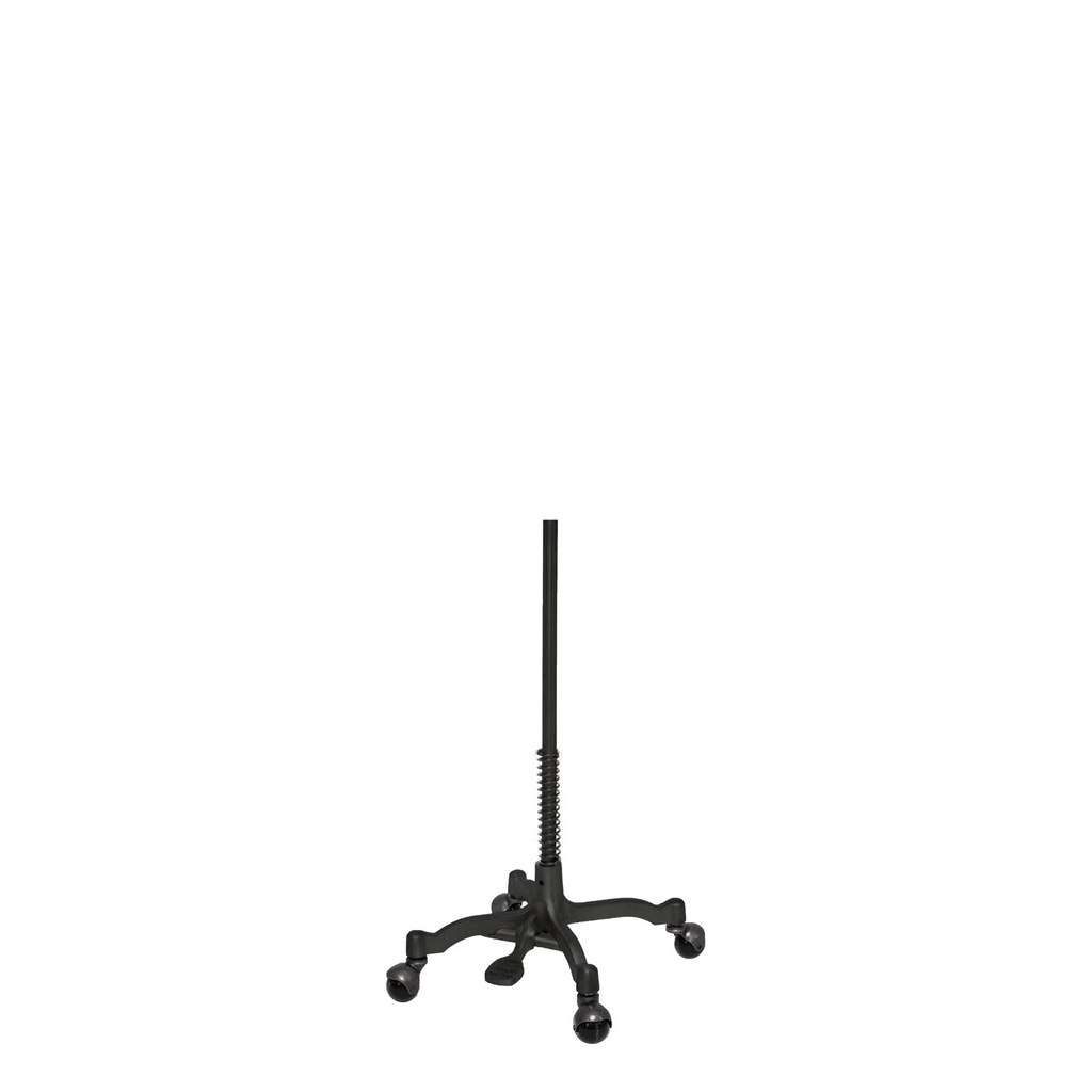 BINK - Base with wheels, metal, powdercoated black mat