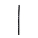 Connecting part for top and pants cloth hangers 48 cm, black