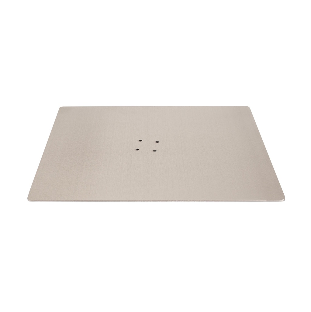 BINK - Rectangular base for backpin, In Shape, adult window mannequin, RVS