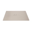 Rectangular base for backpin, In Shape, adult window mannequin, RVS