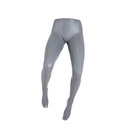 Bended female legs, wall fixation, gray