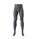 Male legs, trousers display, standing, FRP, graphite grey, pose 389