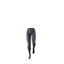 Female trousers display, running pose, FRP, graphite grey, pose 197