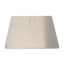 Rectangular base for backpin, In Shape, adult window mannequin, RVS