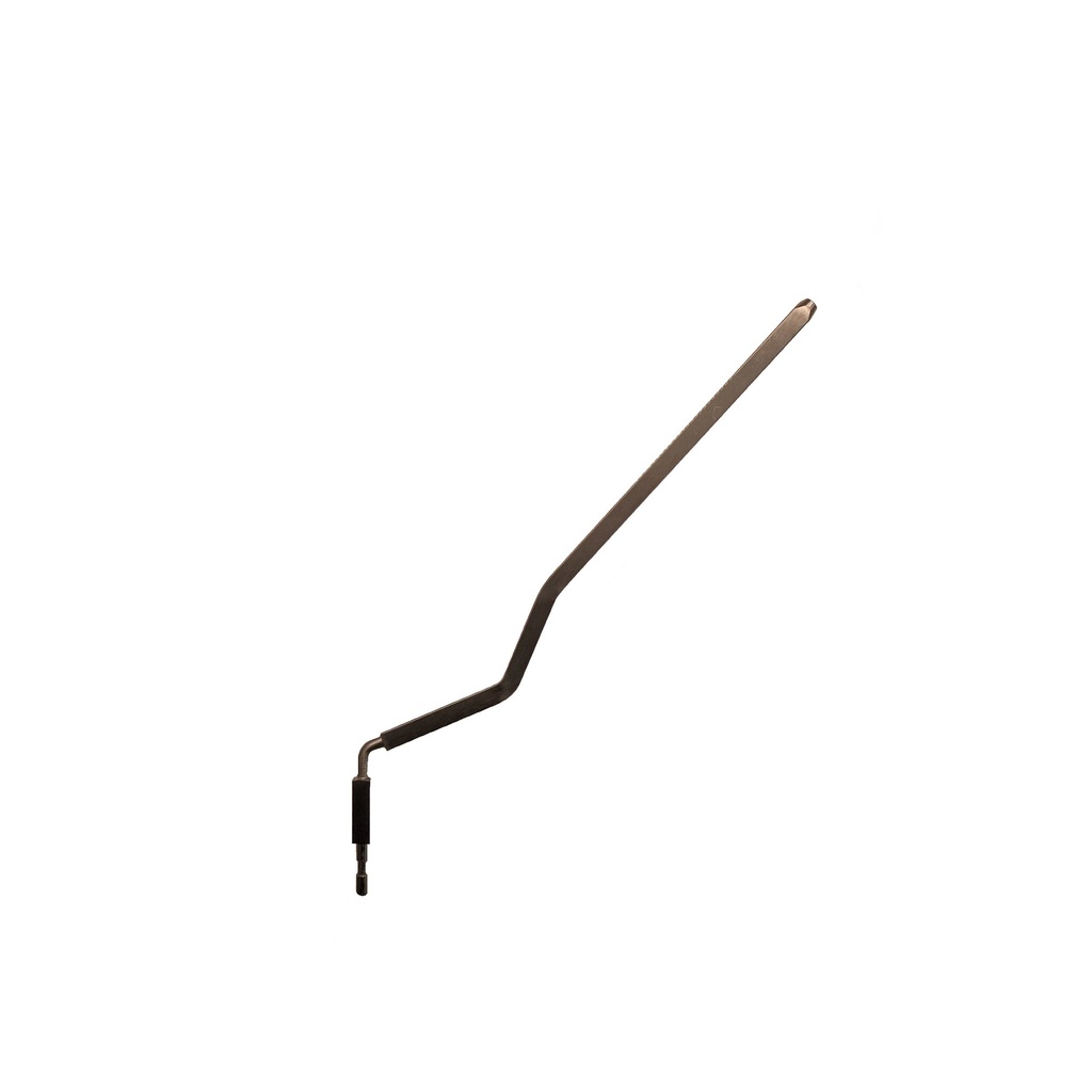 BINK - Brushed steel calfpin WO-CALF013_N