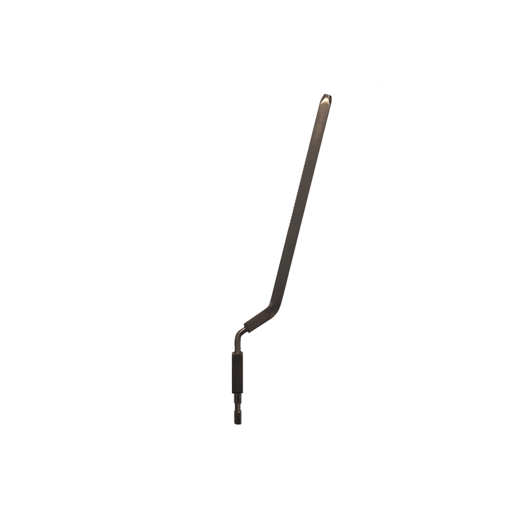 BINK - Brushed steel calfpin WO-CALF015_N
