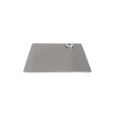Square mannequin base 35x35 cm, brushed stainless steel