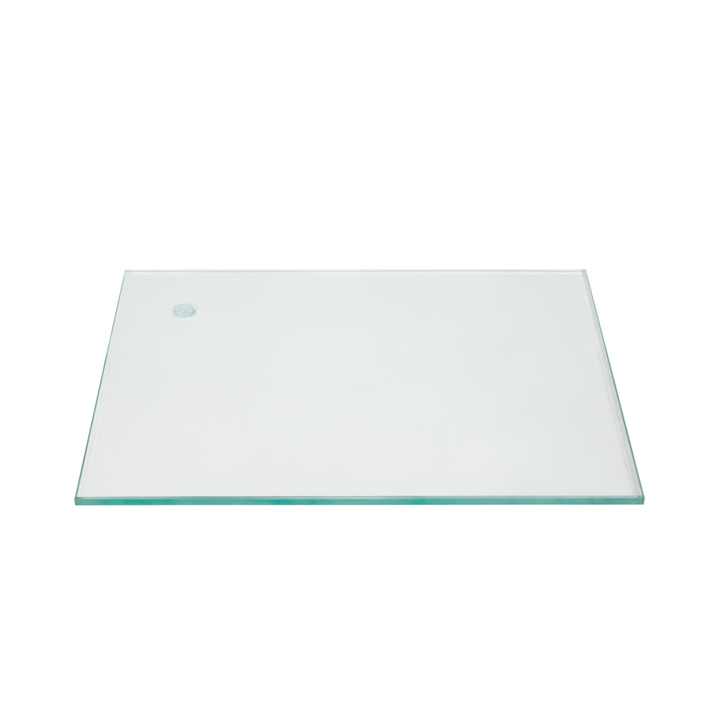 BINK - Rectangular base for child window mannequin, tempered glas