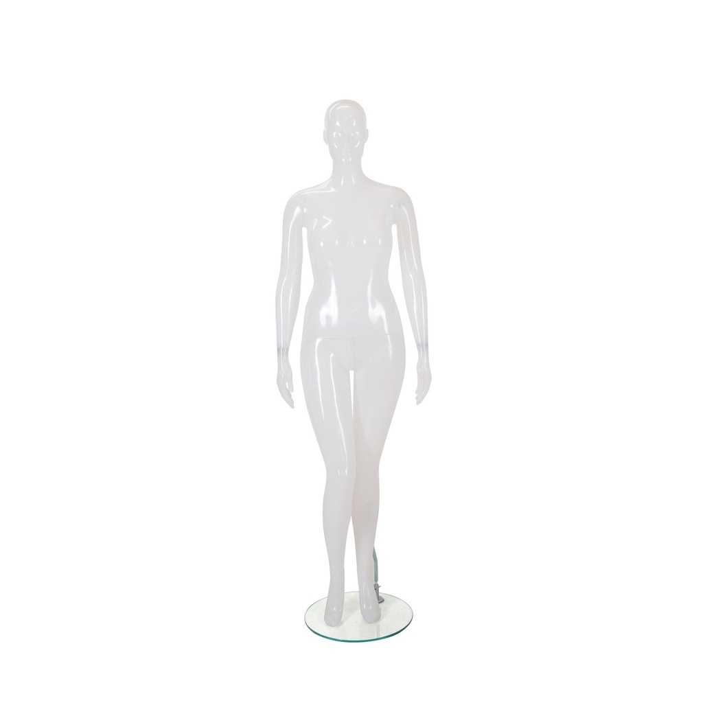 BINK - Women's mannequin, recycled plastic, white