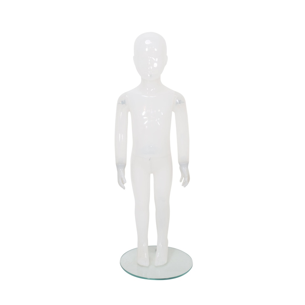 BINK - Child mannequin, 2 years, recycled plastic, white