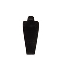 Jewellery bust for necklaces, height 54 cm, covered with black velvet