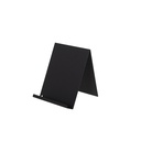 Support for shirt diplay, black powder-coated steel