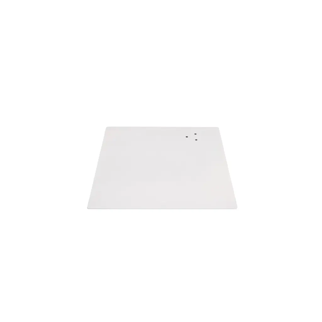 BINK - Square base 35x35 cm, powdercoated steel white mat, connector not included (23.5x6 cm)   