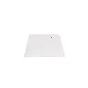 Square base 35x35 cm, powdercoated steel white mat, connector not included (23.5x6 cm)   