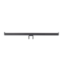T display for clothing rack, black matt