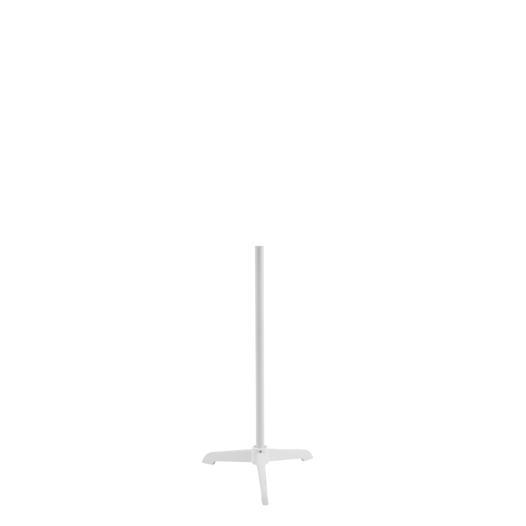 BINK - Bust stand with central connection, for child bust 0-6 years, 55 cm, tripod, white