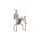 Female mannequin, collection NXT - gen Z, colour light grey, sitting pose 002