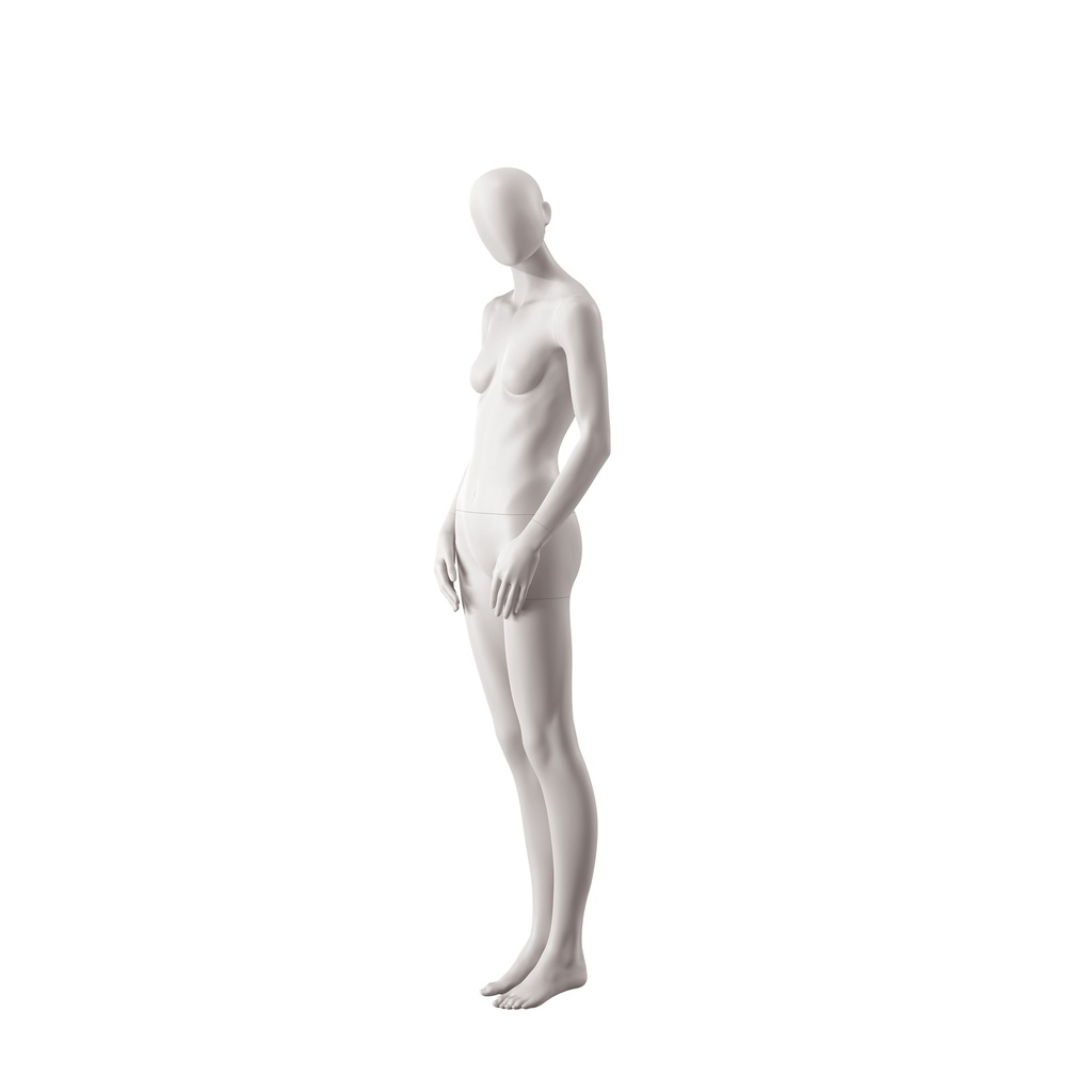 Female mannequin, collection NXT - gen Z, colour light grey, standing pose 005