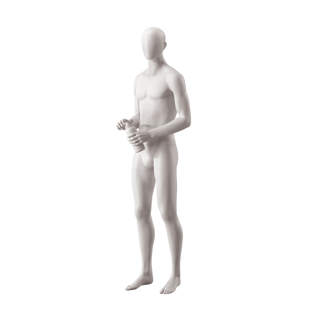 Male mannequin, collection NXT - gen Z, colour light grey, standing pose 023