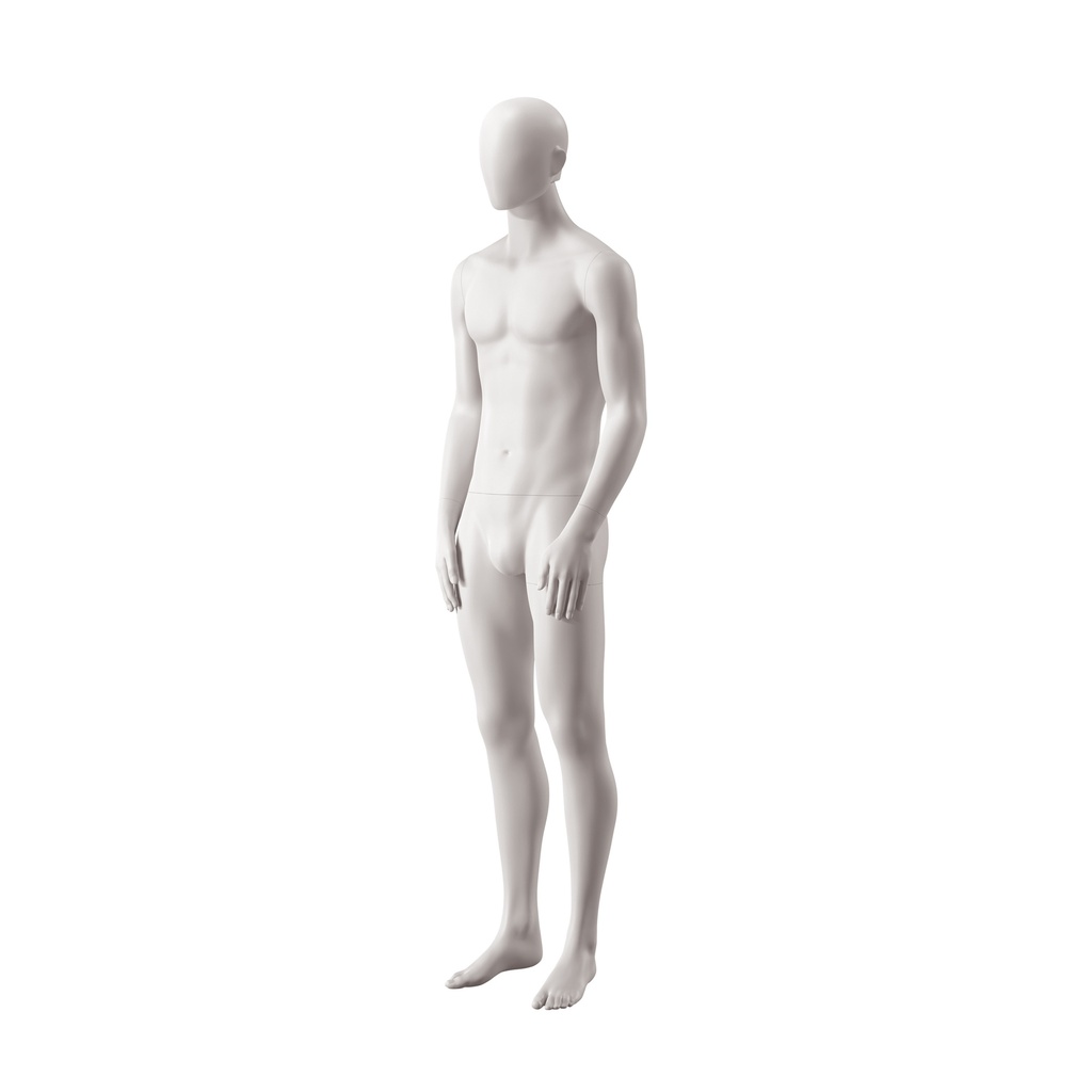 Male mannequin, collection NXT - gen Z, colour light grey, standing pose 025