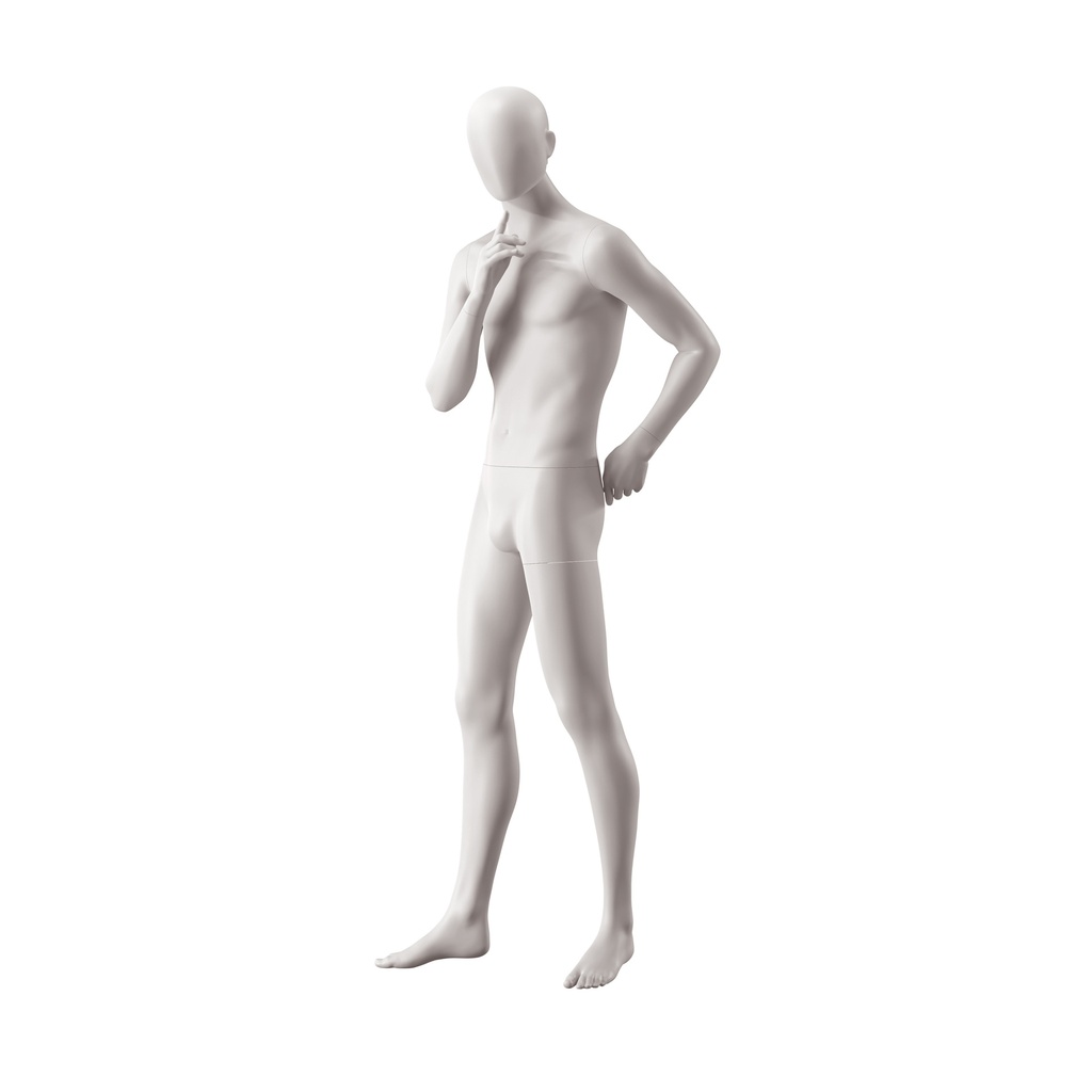 BINK - Male mannequin, collection NXT - gen Z, colour light grey, standing pose 026